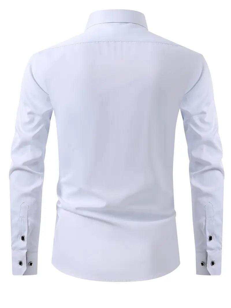Koszula męska codzienna z długim rękawem