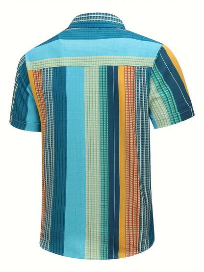 Koszula męska modna w paski