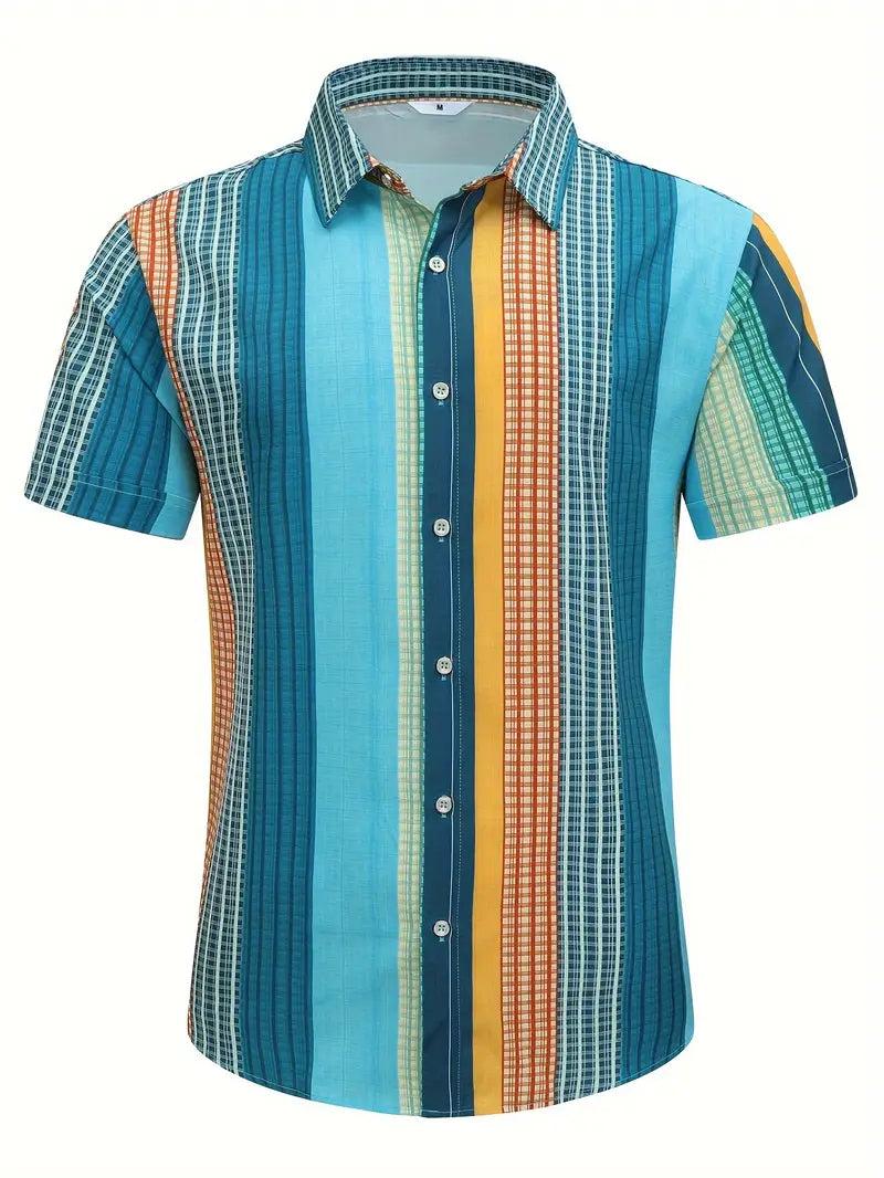 Koszula męska modna w paski