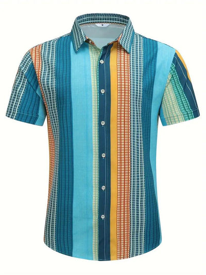 Koszula męska modna w paski